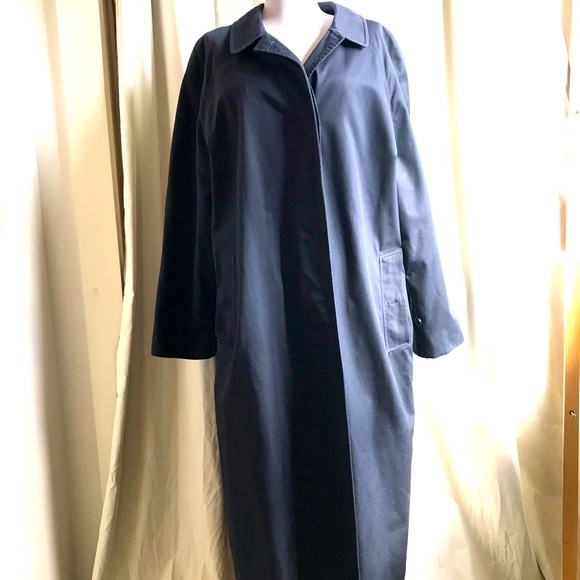 Burberry Jackets & Blazers - Burberry Burberrys of London Navy Trench Coat Jacket L
